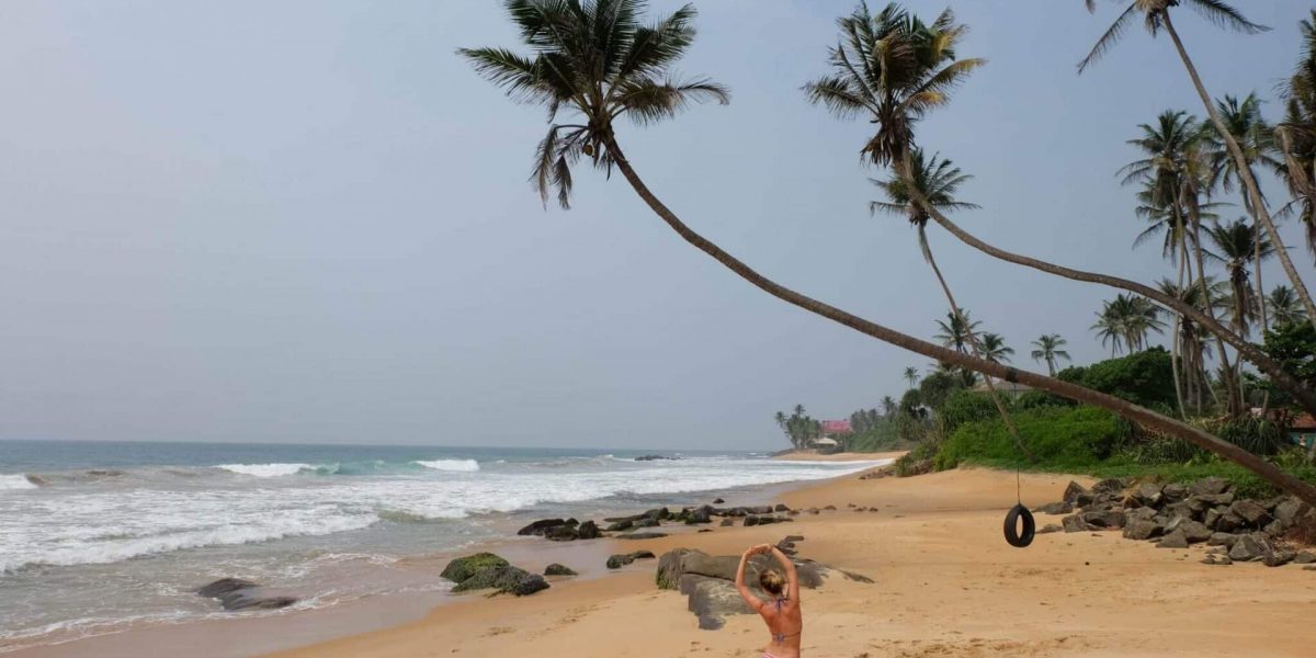 Sri Lanka Beach Yoga