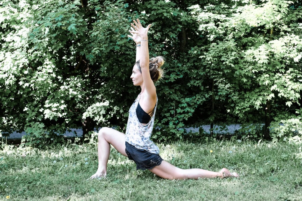 Low Lunge Split Spagat